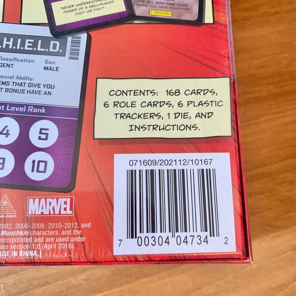Munchkin: Marvel Edition Card Game USAopoly New Sealed Role Playing - Picture 7 of 9